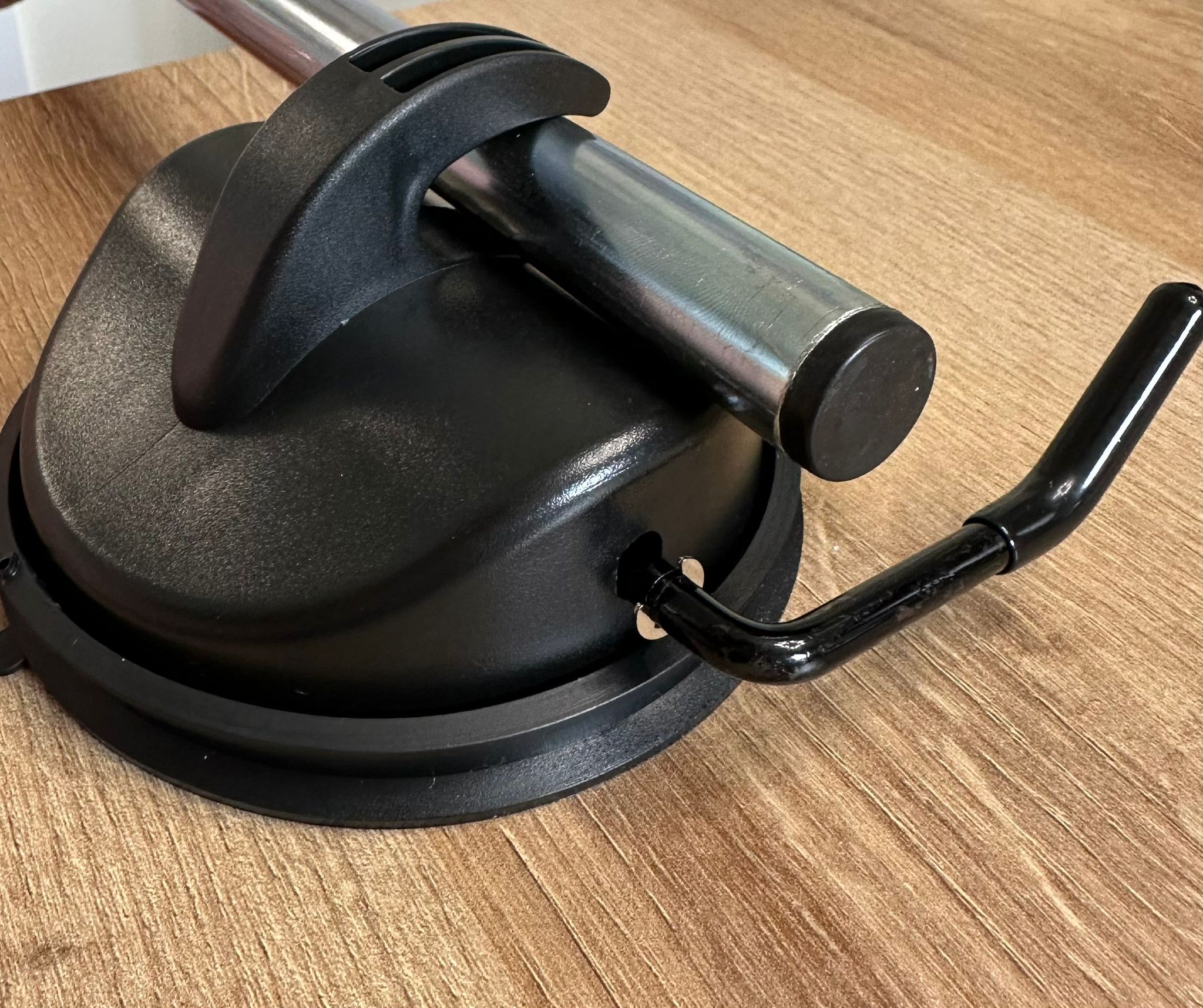 Klappsauger mit angebrachtem Schleusenstab